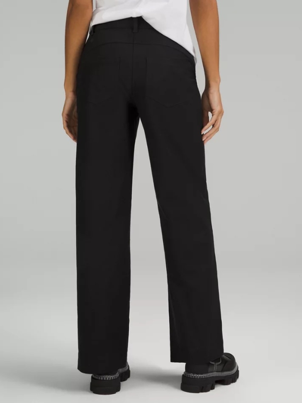 City Sleek 5 Pocket High-Rise Wide-Leg Pant Full Length *Light Utilitech - Picture 3 of 8
